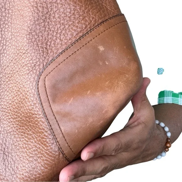 Brown Leather Men's Bag - Picture 6 of 13